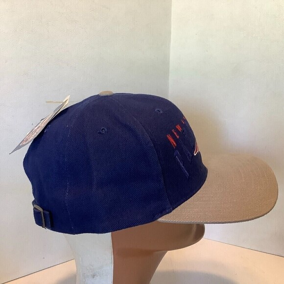 NWT Vintage Twins Enterprise New England Patriots NFL Hat Buckle Back One Size - Picture 3 of 5